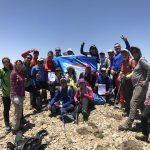 صعود کوهنوردان کانون کوه  به قله ایوانه در طالقان