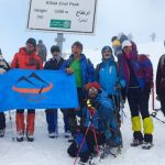 صعود کوهنوردان کانون کوه به قله کلکچال