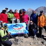 صعود کوهنوردان کانون کوه به قله سکه نو