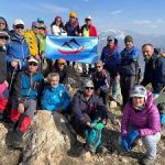 صعود تیم  باشگاه کانون کوه به قله  ارفع کوه در استان مازندران